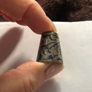 Beautiful Sterling Silver Sewing Finger Protector